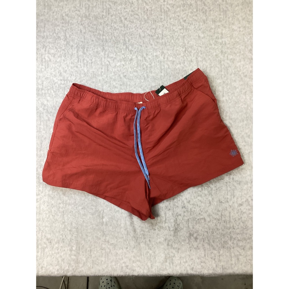 Alpine Design Womens 3 Inch Pull-On Shorts Antique Rosewood XL ADW24803 NEW